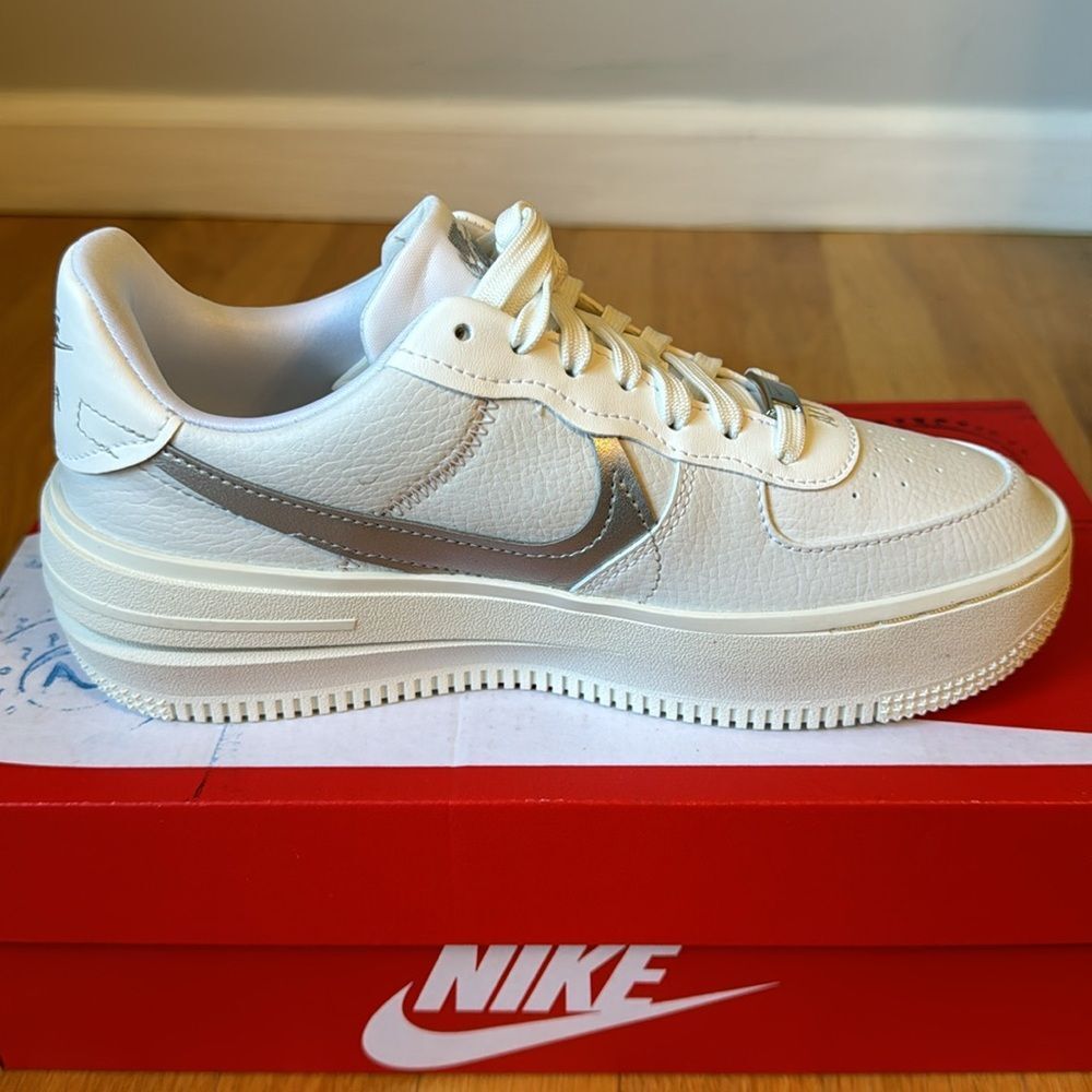 Nike Air Force 1 Platform Womens DJ9946-101 - Picture 3 of 7